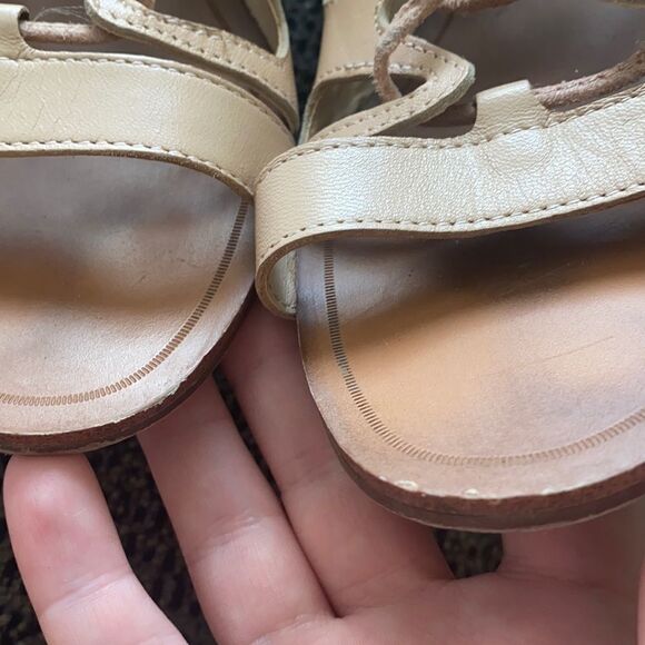 ✨Zara Gladiator Lace Up Flats Sandals✨ - Picture 13 of 16